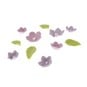 Culpitt Lilac Flower and Leaf Piped Sugar Toppers 16 Pack image number 2