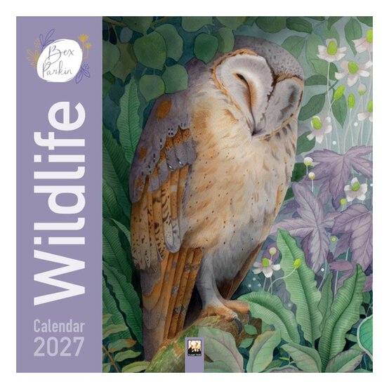 Bex Parkin Wildlife Wall Calendar 2027 image number 1