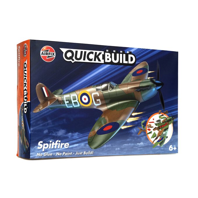 Airfix Quickbuild Spitfire Model Kit image number 1