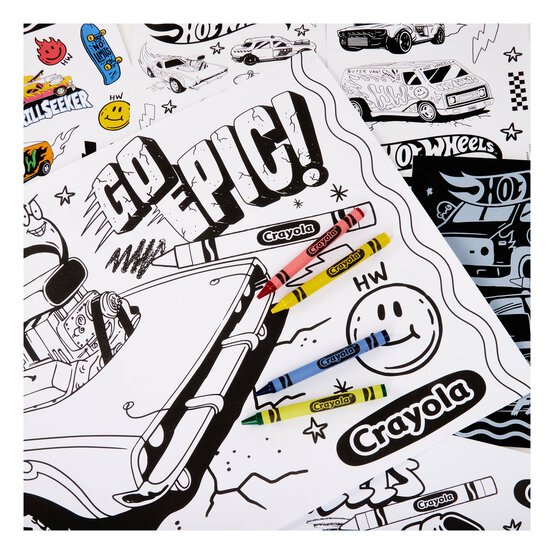 Crayola Hot Wheels Giant Filled Crayon image number 3