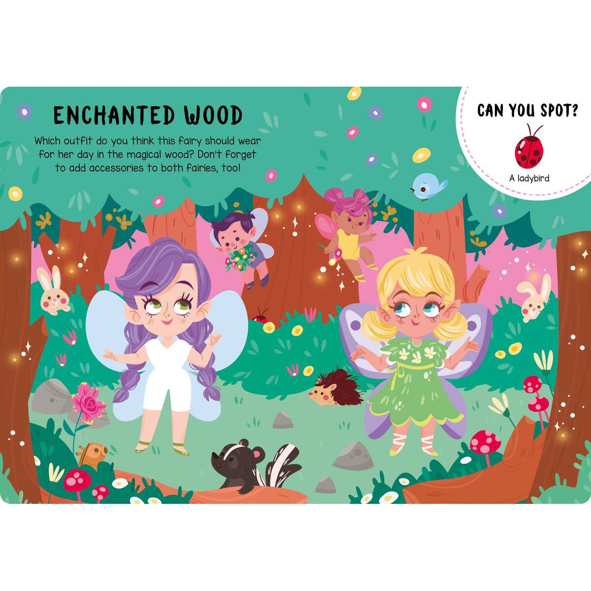 Magical Dress Up Sticker Book Hobbycraft