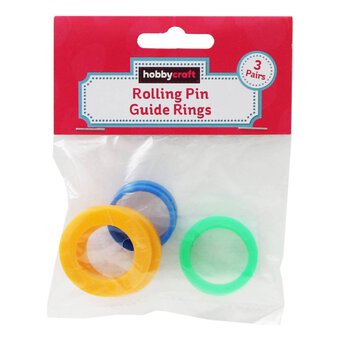 Rolling Pin Guide Rings 3 Pack