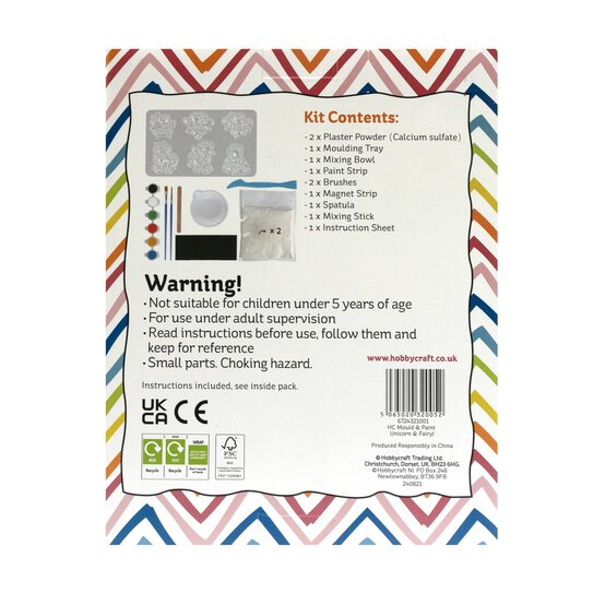 Unicorn and Fairy Mould and Paint Kit image number 6