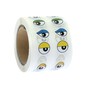 Coloured Craft Eyes Sticker Roll 1200 Pack  image number 4