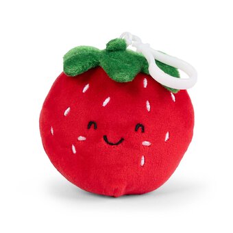 Assorted Living Nature Fruit Plush Keyring