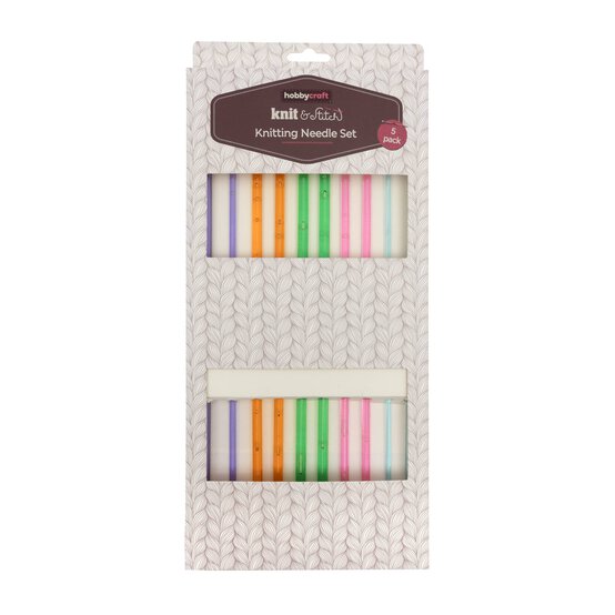 Knitting Needle Set 5 Pack  image number 4