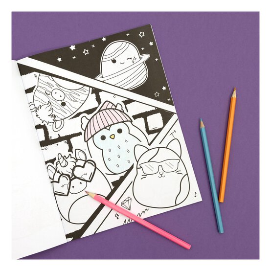 Kaleidoscope Squishmallows Street Style Colouring Book image number 2