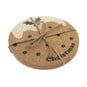 Christmas Pudding Cork Coaster Mats 4 Pack  image number 3