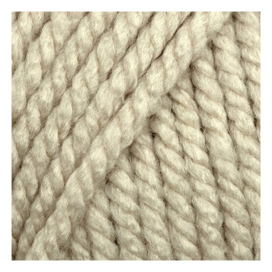 Knitcraft Beige Everyday Super Chunky Yarn 100g image number 2