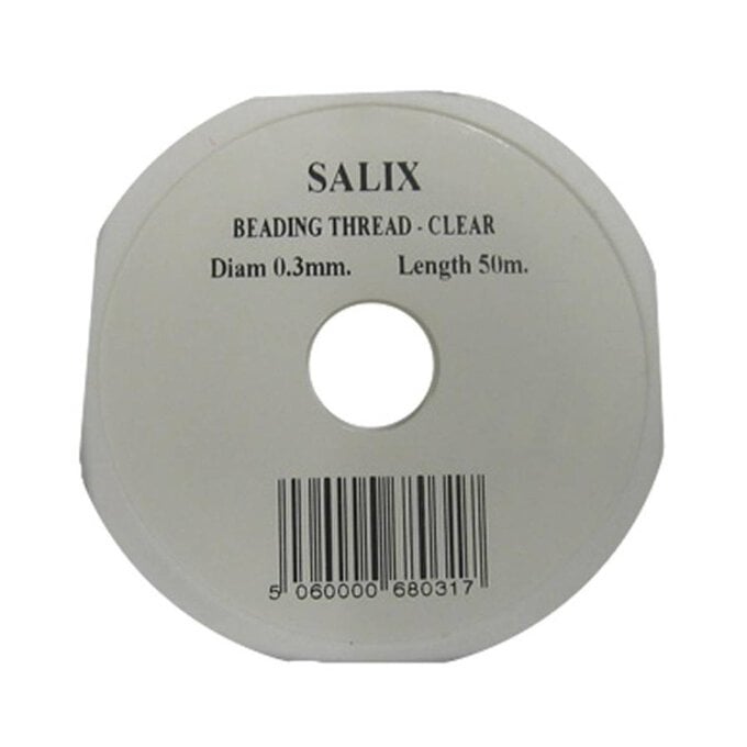 Salix Clear Beading Thread 0.3 mm x 50 m image number 1