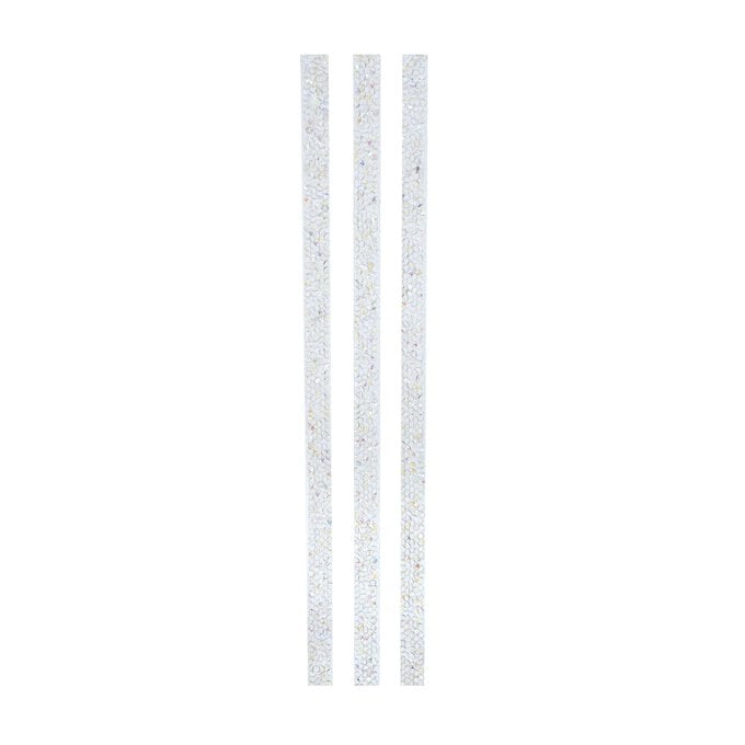 Pearlescent Adhesive Gem Strips 3 Pack  image number 1