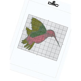 FREE PATTERN DMC Hummingbird Cross Stitch 0208 image number 5