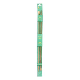 Pony Bamboo Needles 33cm 5.00mm