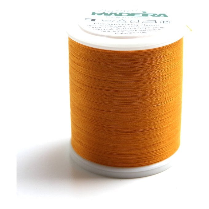 Madeira Orange Sunrise Cotona 50 Quilting Thread 1000m (760) image number 1