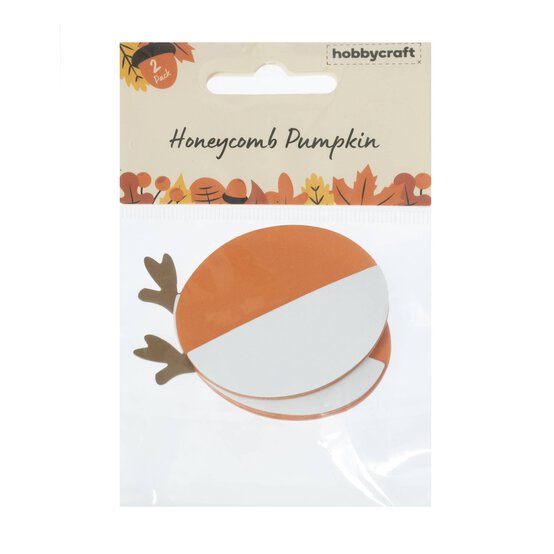 Honeycomb Pumpkins 2 Pack  image number 5