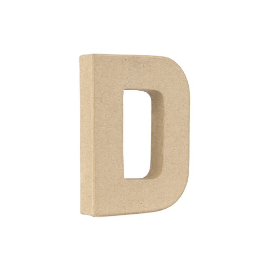 Mini Mache Letter D 10cm image number 5