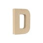 Mini Mache Letter D 10cm image number 1