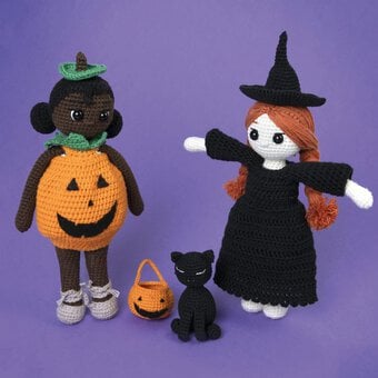 How to Crochet a Halloween Costume for Your Tiny Friends Doll