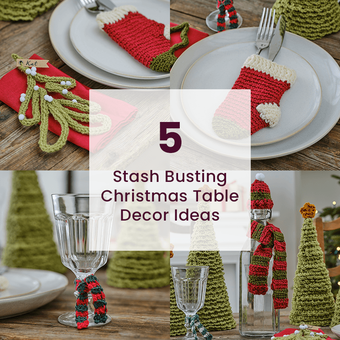 5 Stash Busting Christmas Table Decor Ideas