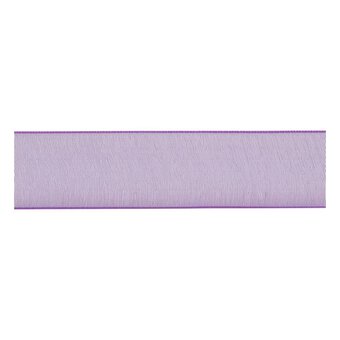 Purple Organdie Ribbon 20mm x 5m