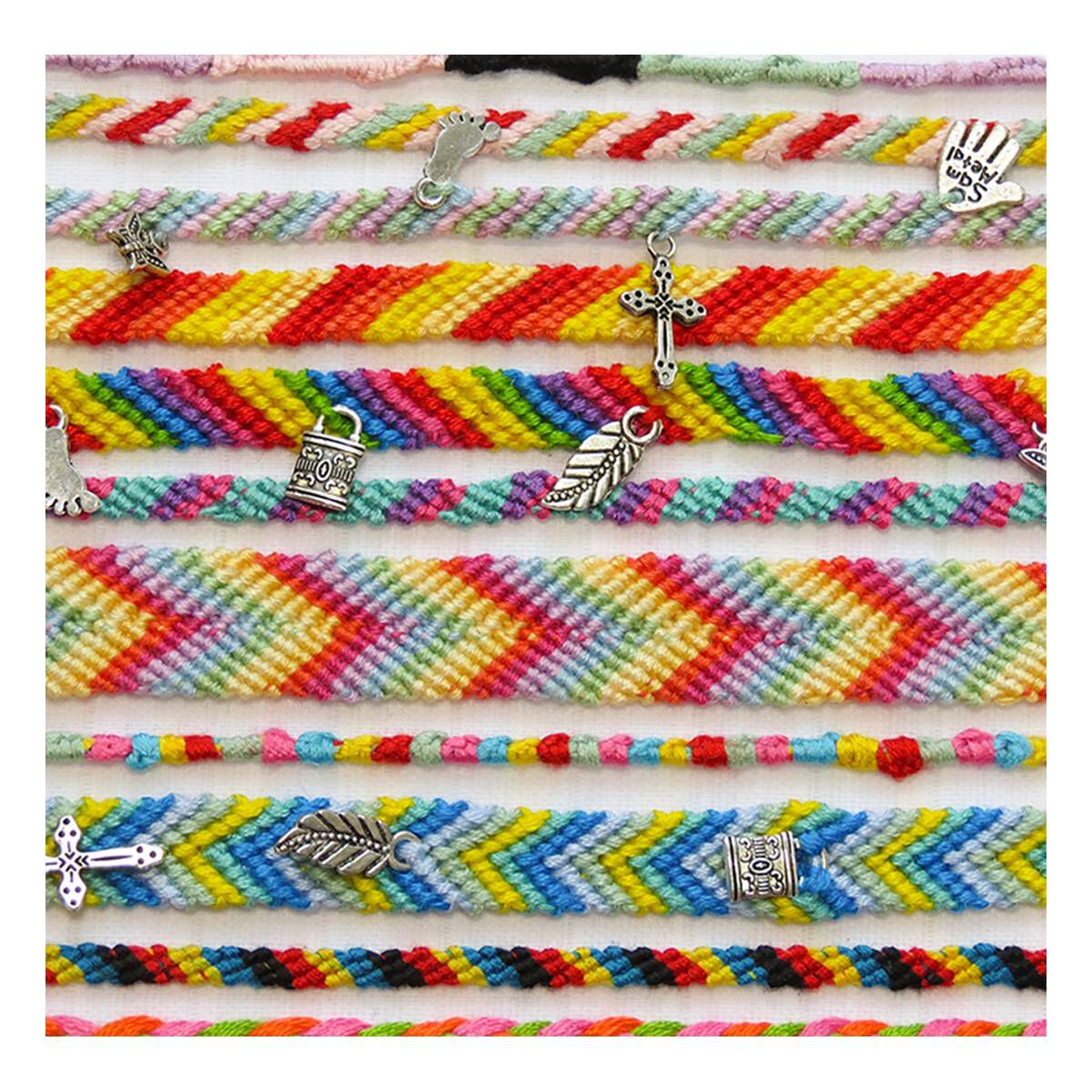 Buttonbag Friendship Bracelets Craft Kit Hobbycraft