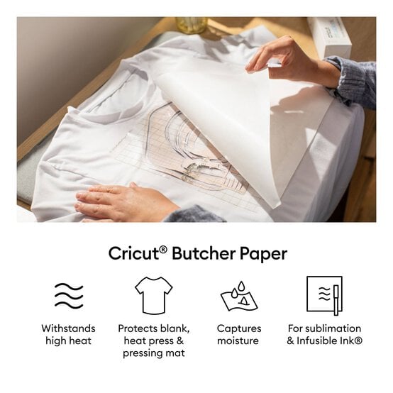 Cricut Butcher Paper 12 x 14 Inches 15 Pack image number 3