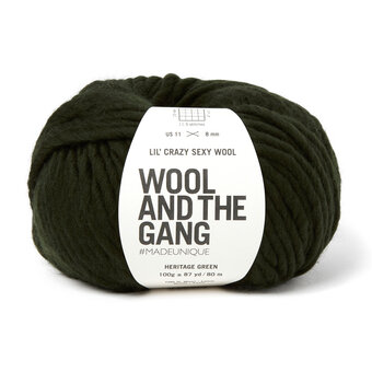 Wool and the Gang Heritage Green Lil’ Crazy Sexy Wool 100g