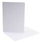 White Cards and Envelopes 5 x 7 Inches 4 Pack image number 1