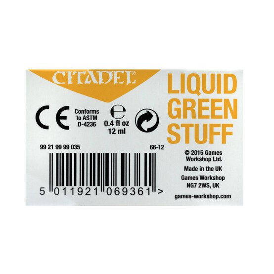 Citadel Liquid Green Stuff 12ml image number 5