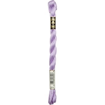 DMC Purple Pearl Cotton Thread Size 5 25m (211) image number 3