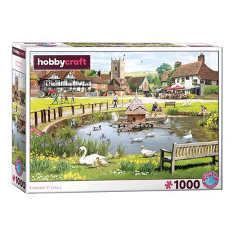 Summer Village Jigsaw Puzzle 1000 Pieces