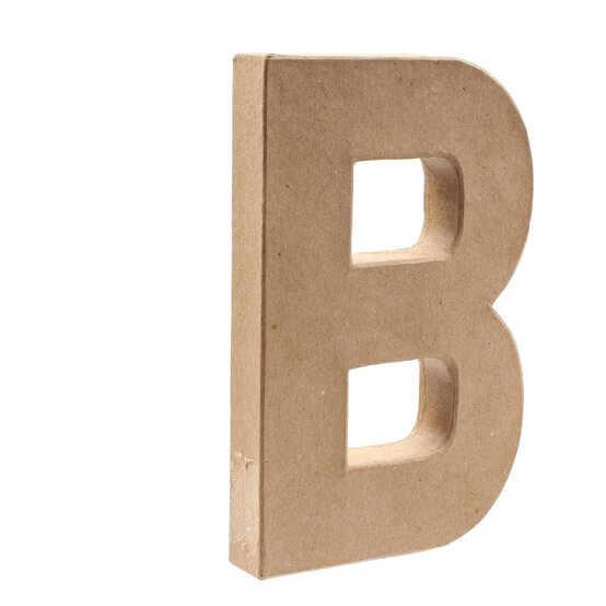 Mache Letter B 20cm image number 1