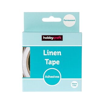 Self-Adhesive Linen Tape 32mm x 5m image number 2