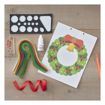 Christmas Wreath Quilling Kit