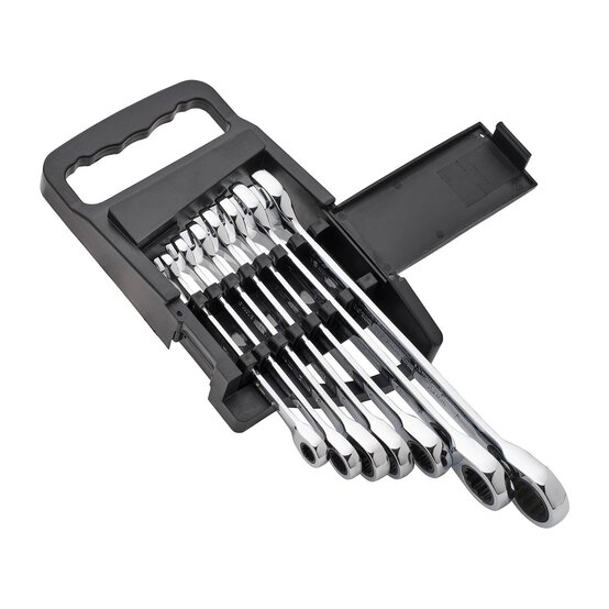 Draper HI-TORQ Metric Ratcheting Combination Spanner Set 7 Pieces image number 5