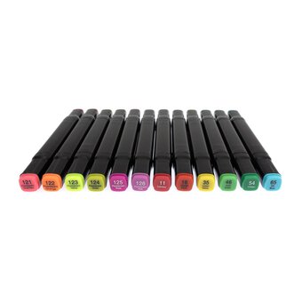 Shore & Marsh Bright Dual Tip Art Markers 12 Pack  image number 3