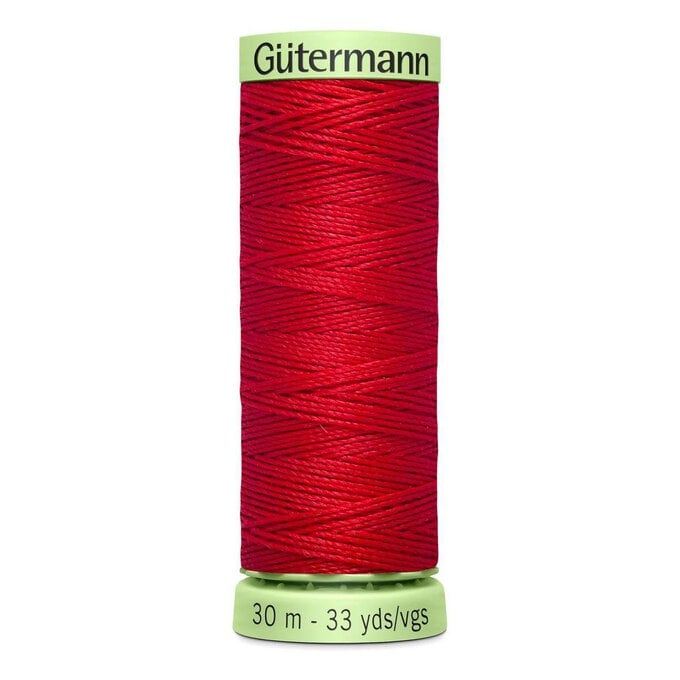 Gutermann Red Top Stitch Thread 30m (156) image number 1