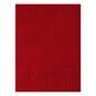 Red Plush Foam Sheet 22.5cm x 30cm image number 1