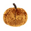 Orange Sparkle Velvet Pumpkin 17cm