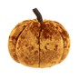 Orange Sparkle Velvet Pumpkin 17cm image number 1