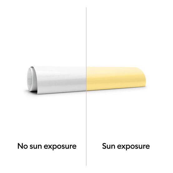 Cricut Yellow UV-Activated Colour-Changing Iron-On 12 x 19 Inches image number 2