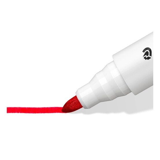 Staedtler Vivid Lumocolor Whiteboard Marker Pens 4 Pack image number 5