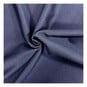 Navy Poly Viscose Ponte Roma Fabric by the Metre image number 1