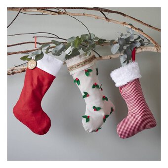 Red Felt Stocking 46cm