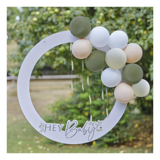 Ginger Ray Hey Baby Botanical Photo Booth Frame image number 2