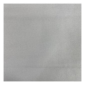 Grey Lightweight Drill Fabric by the Metre image number 2