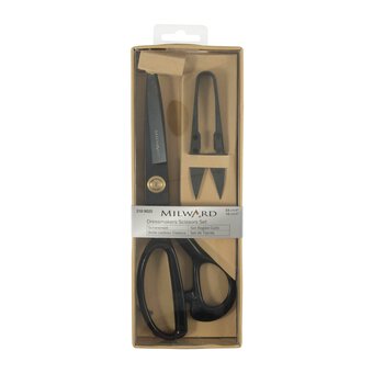 Milward Black Scissors and Snips Gift Set