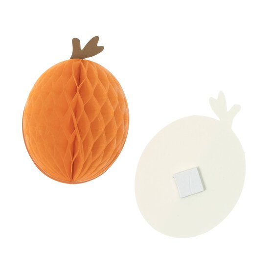 Honeycomb Pumpkins 2 Pack  image number 3
