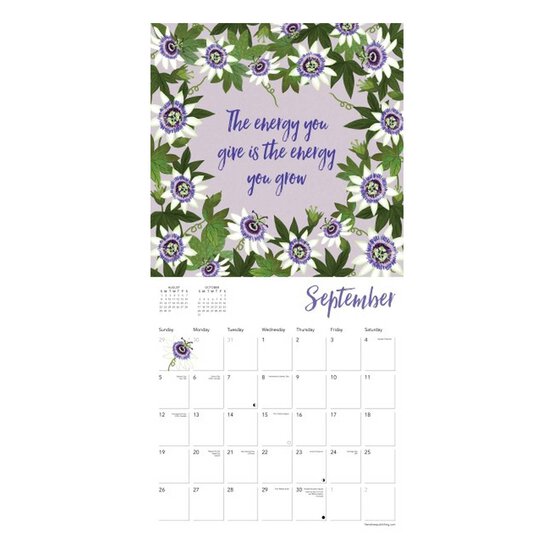A Year of Lovely Quotes Wall Calendar 2027 image number 3