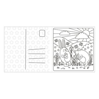 Super Cuties: A Cosy Springtime Colouring Book